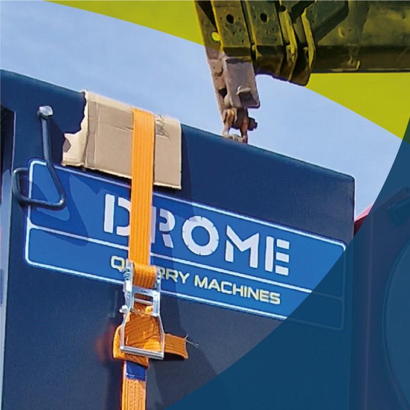 Drome quarry machine