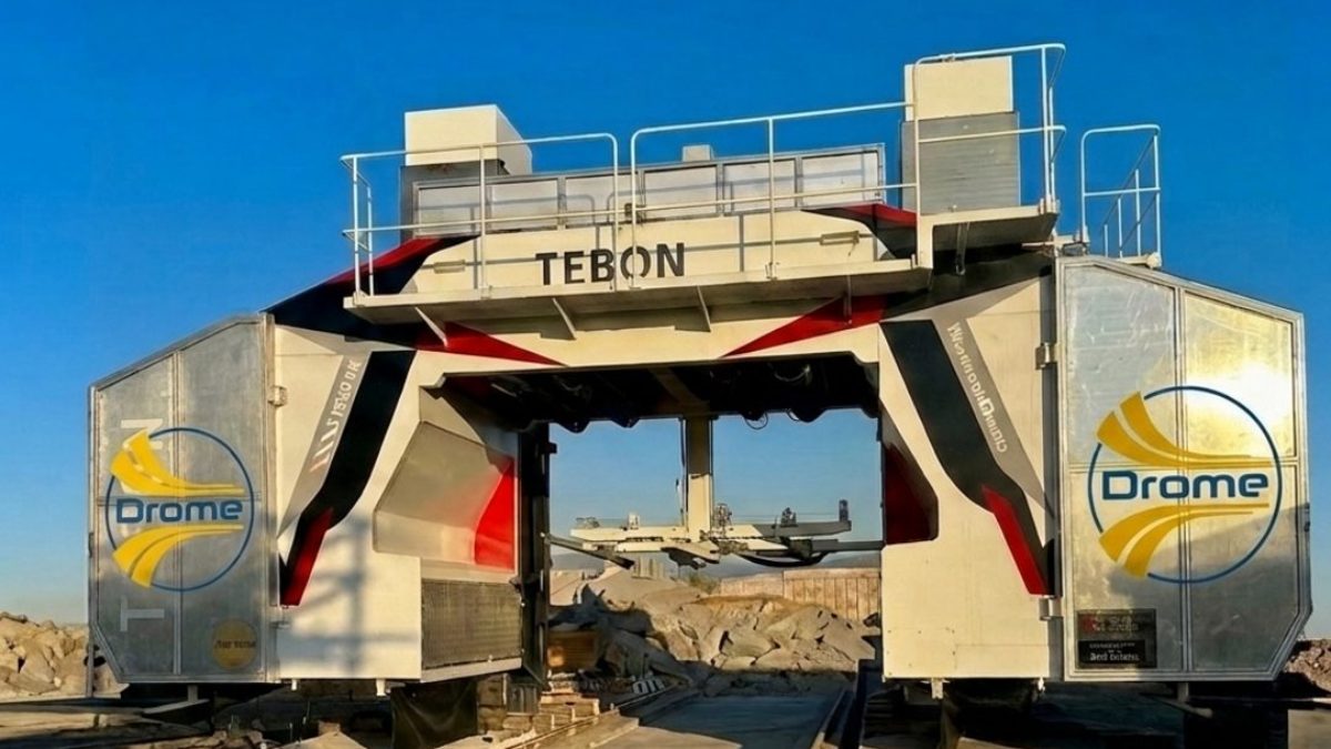 Drome Tebon multiwire block cutting machine