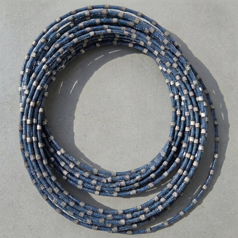 Coil of multiwire diamond wire